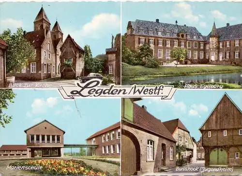 4427 LEGDEN, Mehrbildkarte, 1966