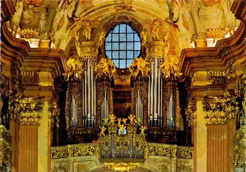 KIRCHENORGEL / Orgue / Organ / Organo - MELK, Benediktinerstift