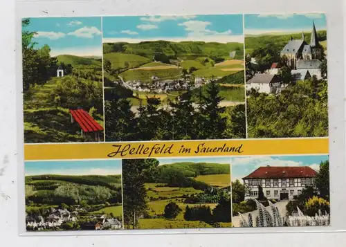 5768 SUNDERN - HELLEFELD, Dorfansichten
