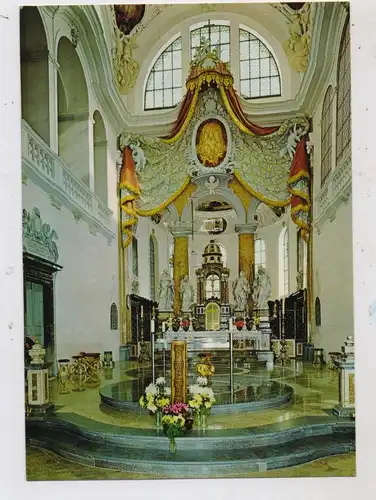8958 FÜSSEN, Pfarrkirche St. Mang, Innenansicht