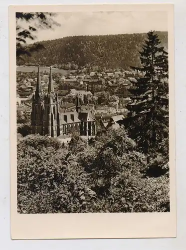 3550 MARBURG, Elisabethkirche und Umgebung