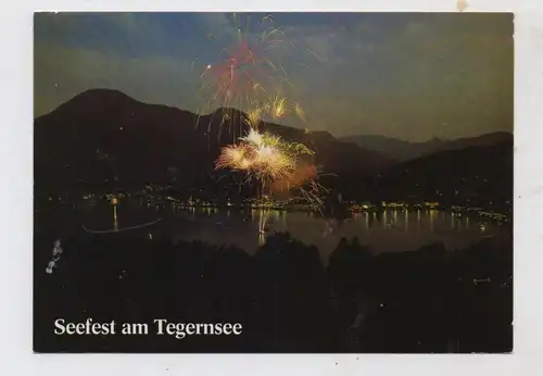 8180 TEGERNSEE, Seefest, Feuerwerk