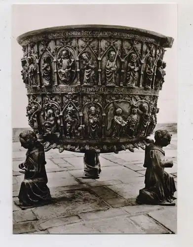 2400 LÜBECK, Marienkirche, Taufbecken