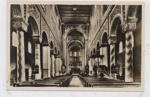 3200 HILDESHEIM, Sankt Godehardikirche, Innenansicht, Hildesia Verlag