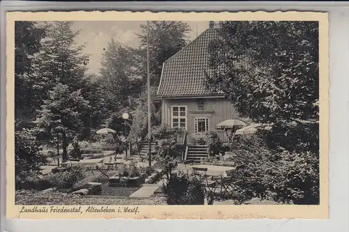 4791 ALTENBEKEN, Landhaus Friedenstal, 193...