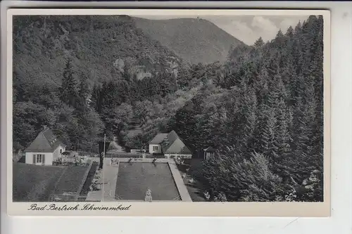 5582 BAD BERTRICH, Schwimmbad 1940, NS-Beflaggung