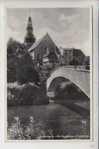 OSTPREUSSEN - INSTERBURG / TSCHERNJACHOWSK, Partie an der Angerapp 1941