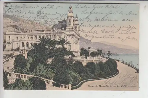 MC - MONACO, Casino - Le Theatre 1905