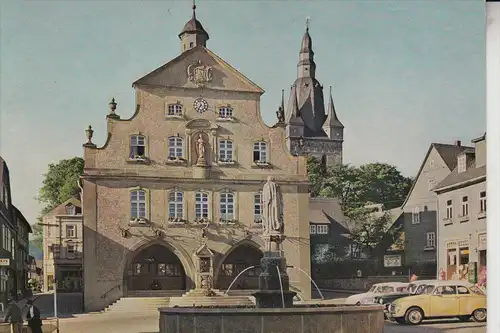 5790 BRILON, Marktplatz & Rathaus & Pfarrkirche, Auto- Auto-Union
