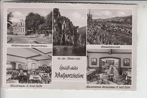 5483 BAD NEUENAHR - AHRWEILER - WALPORZHEIM, Gaststätten Walporzheimer Winzerverein 1959