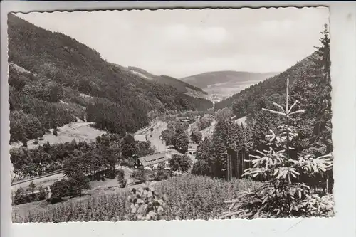 5787 OLSBERG - STEINHELLE, Blick auf Olsberg 1962