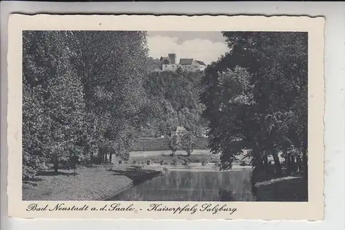 8740 BAD NEUSTADT / Saale, Kaiserpfalz Salzburg, 1940