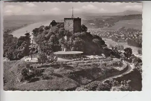 5484 BAD NIEDERBREISIG, Burg Rheineck 1961