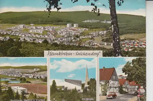 5902 NETPHEN - SALCHENDORF, Mehrbildkarte