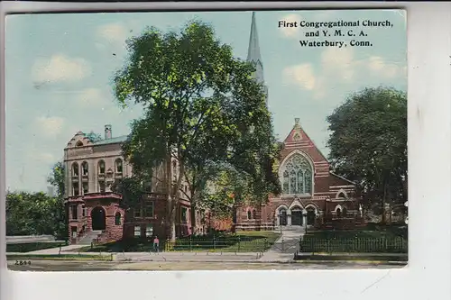 YMCA - & First Congregational Church, Waterbury, Conn.1912