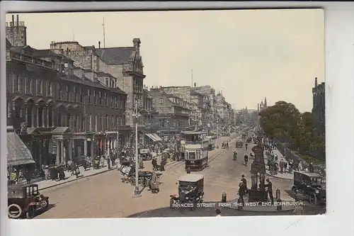 UK - SCOTLAND - MIDLOTHIAN - EDINBURGH, Princess Street / Valentine Colourtone