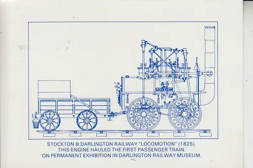 EISENBAHN, Stcokton & Darlington Railway 1825