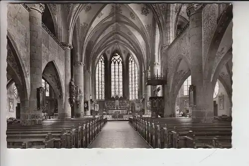 5483 BAD NEUENAHR - AHRWEILER, Ahrweiler, Inneres der St. Laurentiuskirche 1957