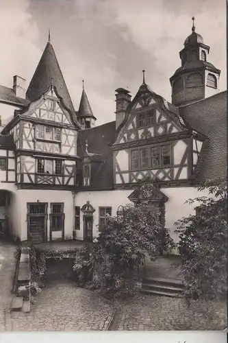 5440 MAYEN, Schloss Bürresheim, Innenhof 1960