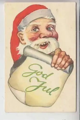 WEIHNACHTEN - SANTA CLAUS, NIKOLAUS, Weihnachtsmann - GOD JUL