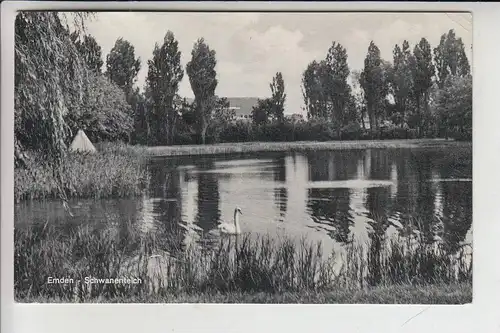 2970 EMDEN, Schwanenteich 1955