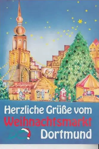 4600 DORTMUND, Grüße v. Weihnachtsmarkt