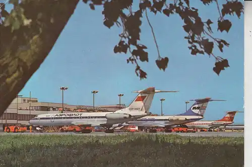 FLUGZEUGE - FLUGHAFEN / AIRPORT Berlin-Schönefeld, Aeroflot Tupolev TU 134