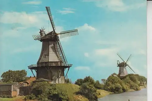 MÜHLE / Molen / Mill / Moulin, Windmühle GREETSIEL, Doppelmühlen