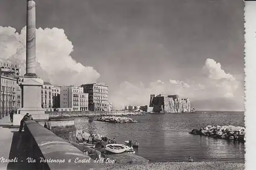 I 80100 NAPOLI, Via Partenope e Castel dell'Oro 1951