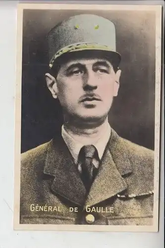 MILITÄR - General DE GAULLE, Porträt