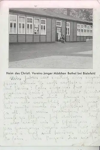 4800 BIELEFELD - BETHEL, CVJM, Heim des Christl. Vereins junger Mädchen, Bethel, 1932