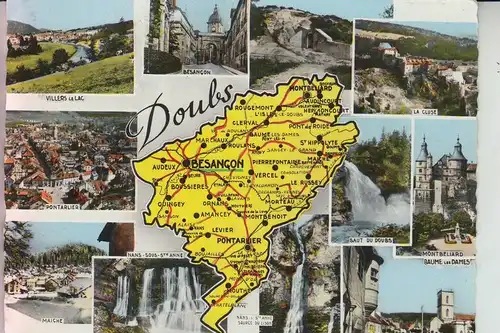 LANDKARTEN - MAPS - F 25 Departement Doubs