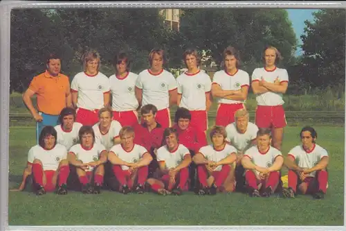 SPORT - FUSSBALL - ROT WEISS OBERHAUSEN - Mannschaft 1971/72 mit Tenhagen, Jakobs & Kobluhn