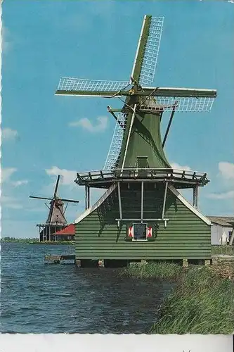 MÜHLE - Molen - mill, Windmühle Zaandam / NL, Specerijmolen "De Huisman"