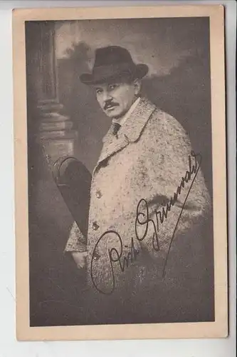 MUSIK - Richard Grünwald 1877 - 1963, Zitherspieler, Komponist, Autor, Zeitungsverleger - Autogrammkarte