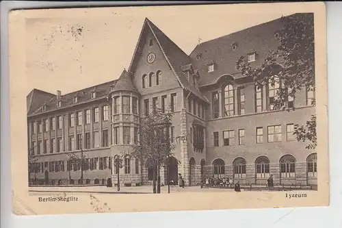 1000 BERLIN - STEGLITZ, Lyzeum1926