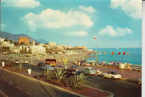 I 16100 GENOVA, Corso Italia, Auto - Fiat 800