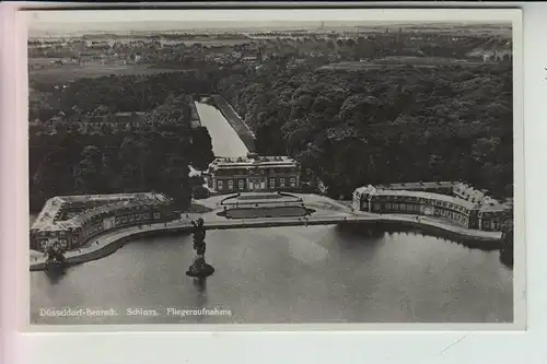 4000 DÜSSELDORF - BENRATH, Schloss Benrath, Luftaufnahme 1935