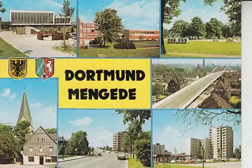 4600 DORTMUND - MENGEDE, Mehrbildkarte