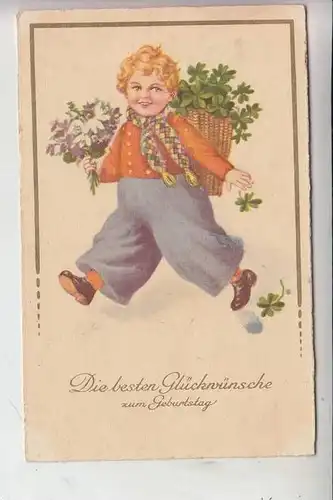 GRUSS, Kind, Kleeblätter 1932