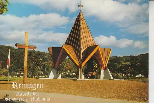 5480 REMAGEN, Kapelle der Schwarzen Madonna, Einweihung der Friedenskapelle am 9.10.1987