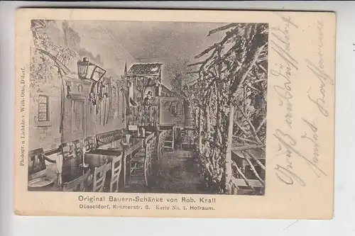 4000 DÜSSELDORF, Original Bauern-Schänke, Krämerstr.8, 1901