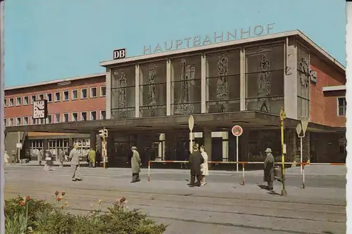 4600 DORTMUND, Hauptbahnhof 1963