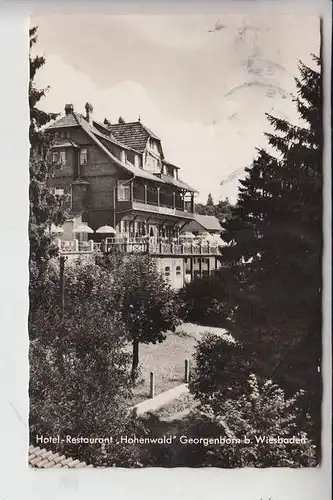 6229 SCHLANGENBAD - GEORGENBORN, Hotel-Restaurant "Hohenwald"