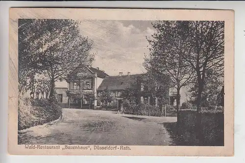 4000 DÜSSELDORF - RATH, Wald-Restaurant "Bauernhaus", Briefmarke fehlt