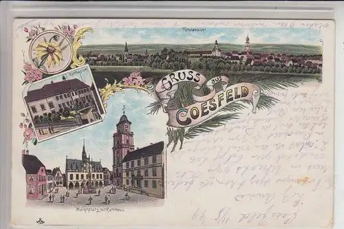 4420 COESFELD, Lithographie 1899