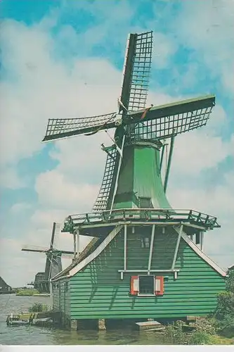 MÜHLE - Molen - mill, Windmühle Zaandam "Zaanse Schans"