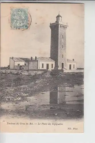 LEUCHTTÜRME - lighthouse - vuurtoren - Le Phare des Espiugettes, Grau du Roi