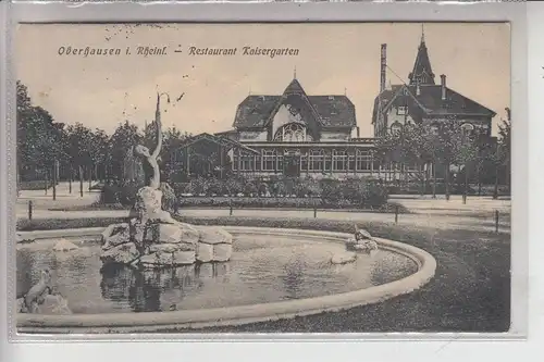 4200 OBERHAUSEN, Restaurant Kaisergarten 1910