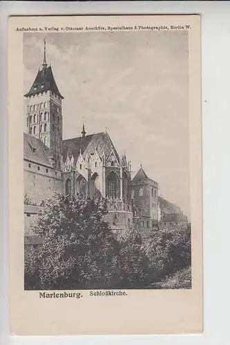WESTPREUSSEN - MARIENBURG, Schlosskirche
